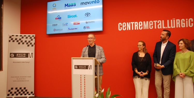 El Gremi de Mobilitat reconeix la trajectòria del director general de Maas Josep Pont | Cedida