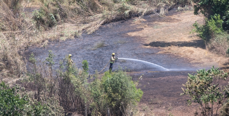 Imatge d'arxiu d'un incendi a Sabadell