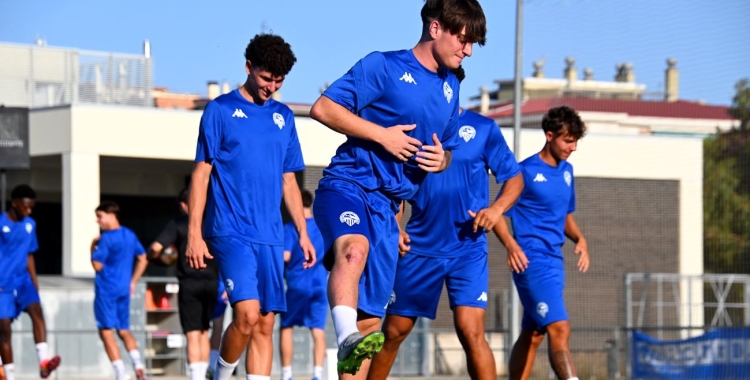 El Sabadell acumula gairebé dues setmanes d'entrenament | FutBaseCES