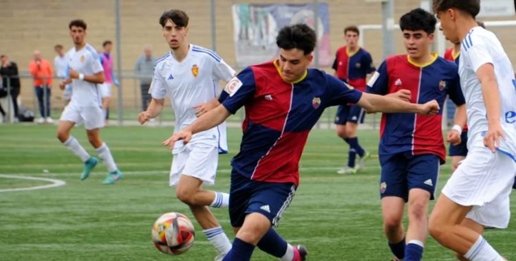 L'últim precedent entre Mercantil i Zaragoza es va saldar amb triomf blaugrana 2-0 | CE Mercantil