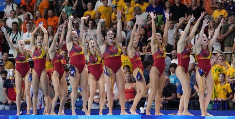 La selecció espanyola de waterpolo ha guanyat Austràlia a la final | COE