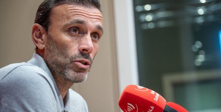 David Català avui als estudis de Ràdio Sabadell | Roger Benet