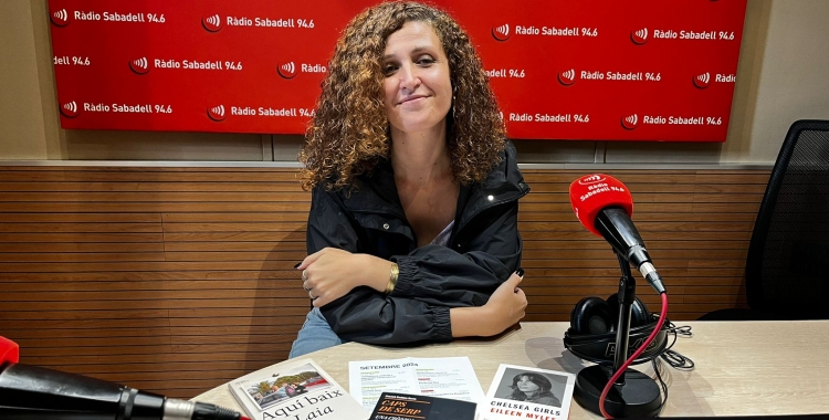 Tefi Abasolo a Ràdio Sabadell | Mireia Sans