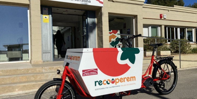 Bicicleta elèctrica del Recooperem | Cedida