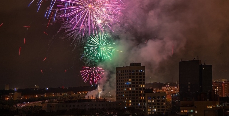 Una imatge d'arxiu del Castell de focs | Roger Benet