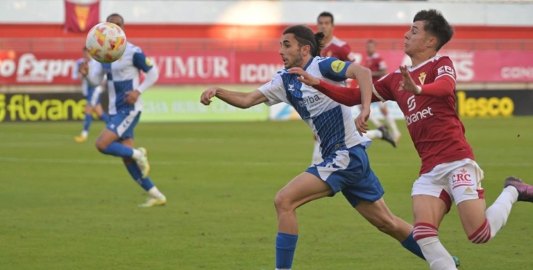 Vargas va jugar en l'última vistia del Sabadell a l'Enrique Roca (3-1) | Real Murcia