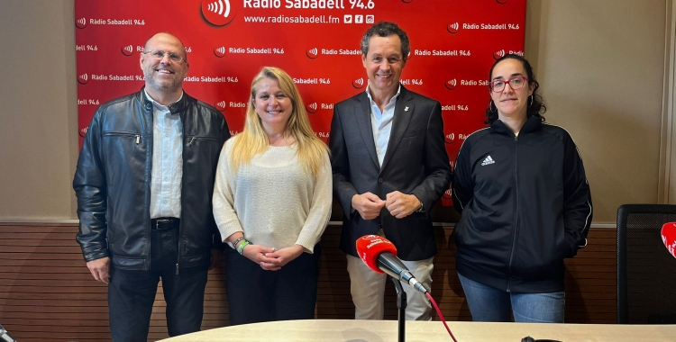 Els portaveus avui a Ràdio Sabadell | Mireia Sans