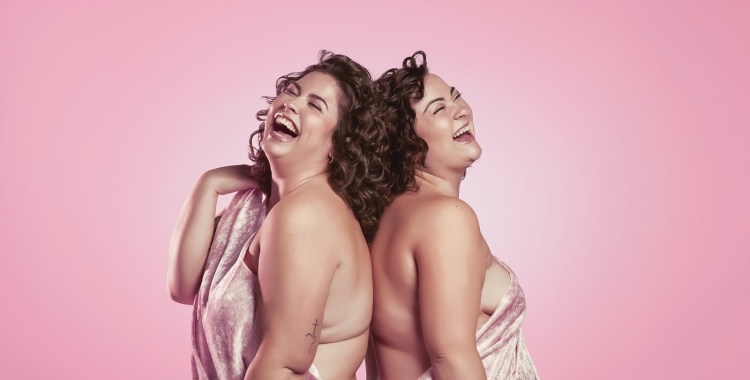 Cartell de l'obra de teatre 'Gordas'