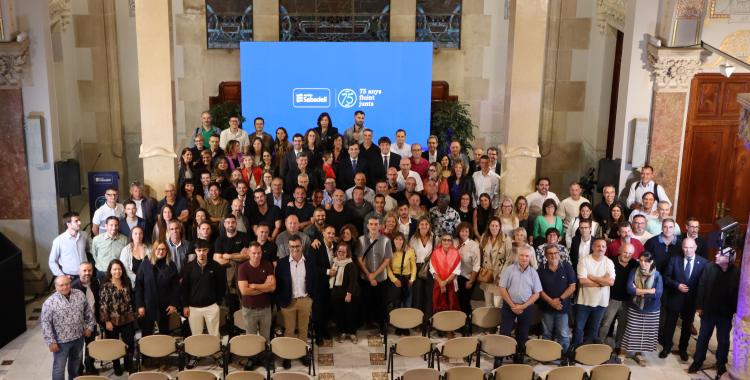 Commemoració del 75è aniversari d'Aigües Sabadell