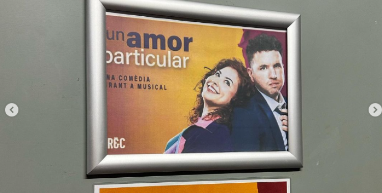 Cartell del muntatge 'Un amor particular' | @croquetamente__