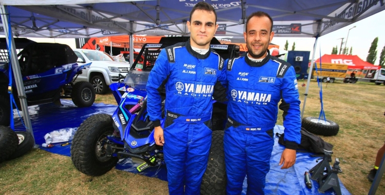 Ion del Cid i Miquel Prat, copilot i pilot subcampions continentals | Yamaha España