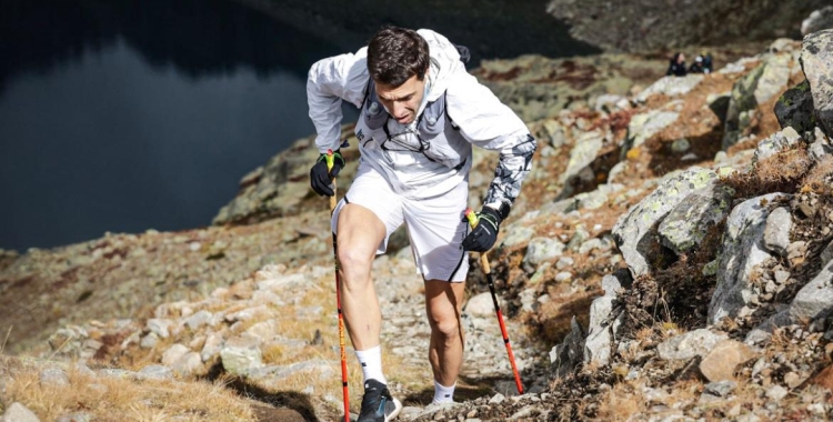 El sabadellenc va haver de renunciar a l'ultra trail als 40 quilòmetres | Cedida