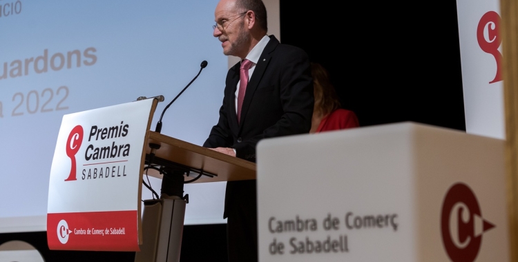 Ramon Alberich, president de la Cambra de Comerç de Sabadell