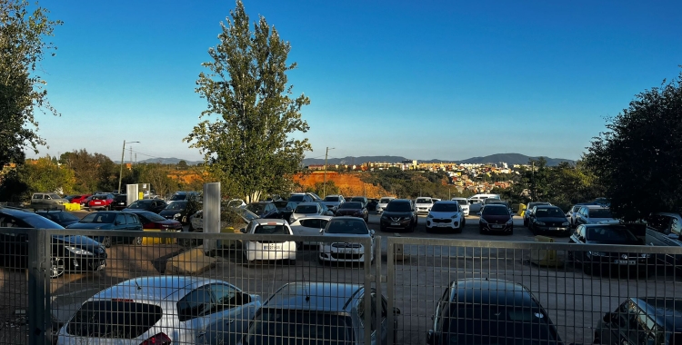 Aparcament de sorra a tocar de la Torre de l'Aigua | Mireia Sans