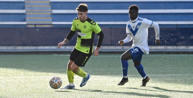 Iván Bustamante, jugador del Sabadell 'B'