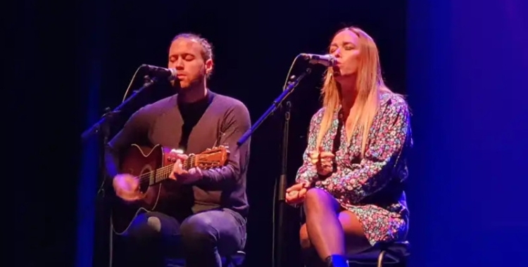 Una imatge de la Gala Solidària de Mans Unides 