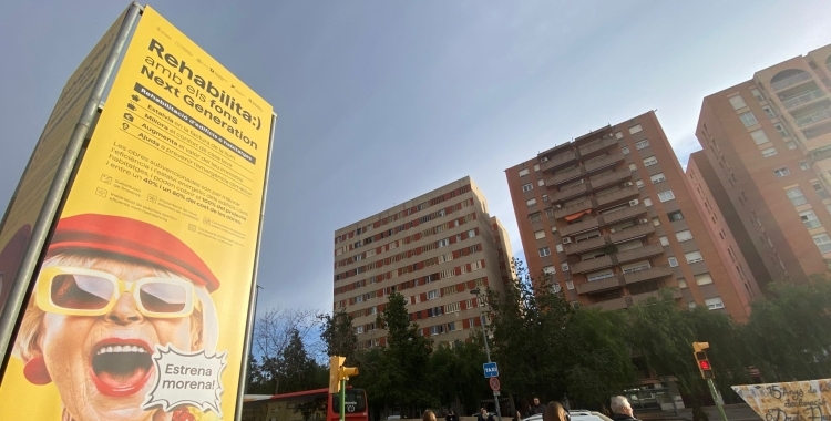 Cartell promocional de VIMUSA a Sabadell | Ràdio Sabadell