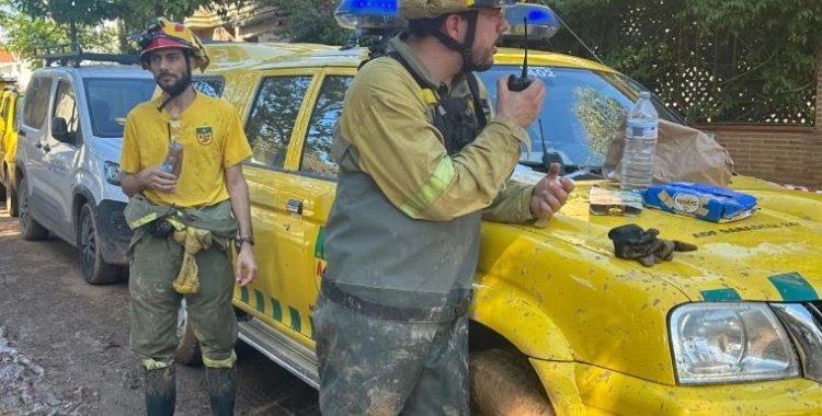 L'ADF treballant sobre el terreny