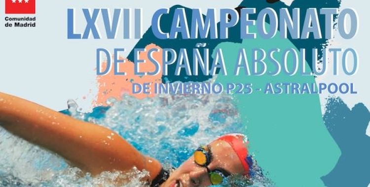 Cartell del Campionat d'Espanya de piscina curta