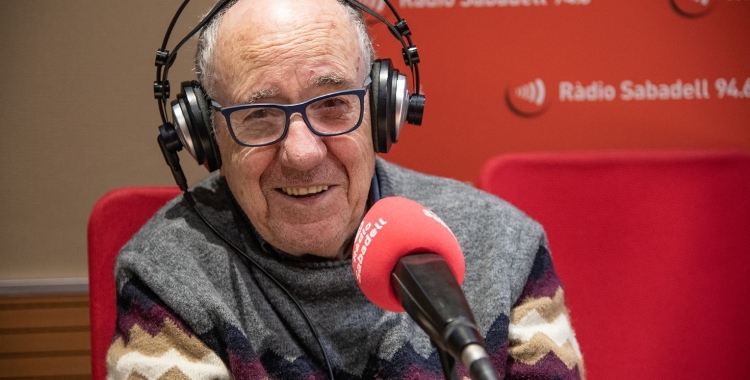 Feliu Formosa en una entrevista a Ràdio Sabadell | Roger Benet