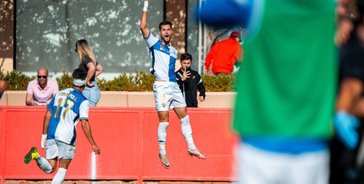 Javi Delgado, davanter del CE Sabadell