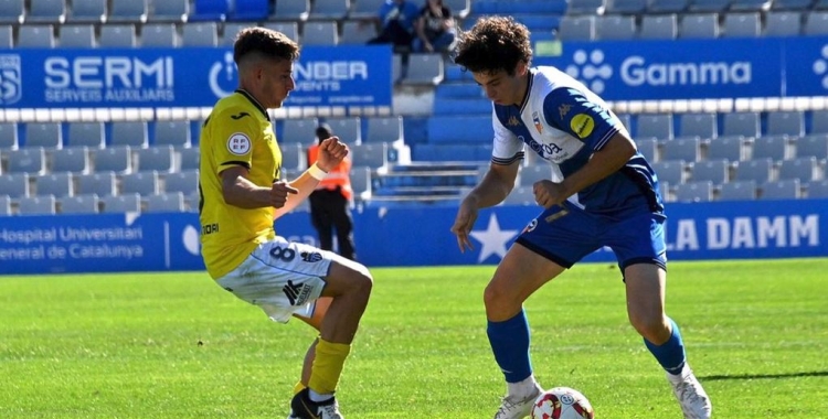 El 27 de Javi Morcillo del CE Sabadell