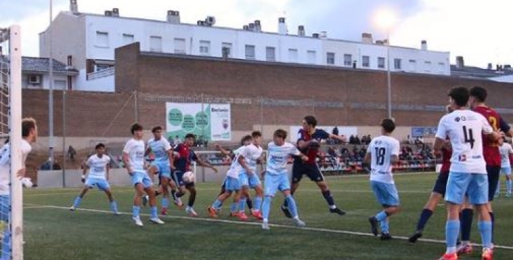 Moment de partit CE Mercantil - Racing Zaragoza | CE Mercantil