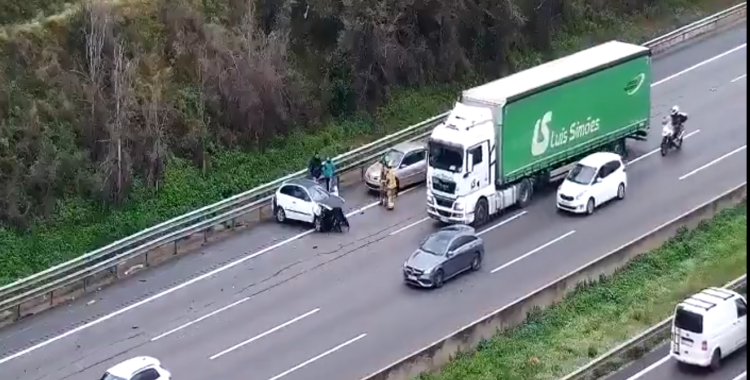 Accident de trànsit a l'AP-7 | Servei Català de Trànsit