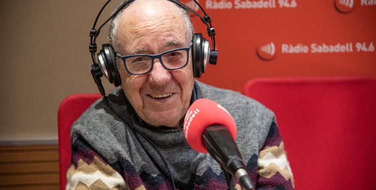 Feliu Formosa en una entrevista a Ràdio Sabadell | Roger Benet