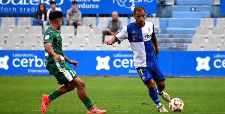 El Sabadell - Cornellà va ser l'últim partit que va jugar Juanma García