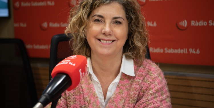 Francesca Rodríguez, a Ràdio Sabadell | Roger Benet