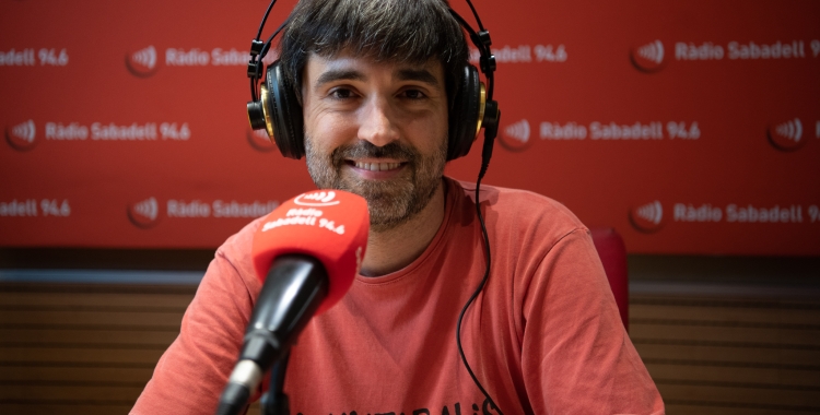 Roc Casagran en una entrevista a Ràdio Sabadell | Roger Benet