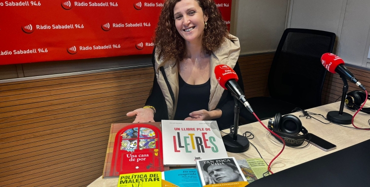 Tefi Abasolo a Ràdio Sabadell | Mireia Sans