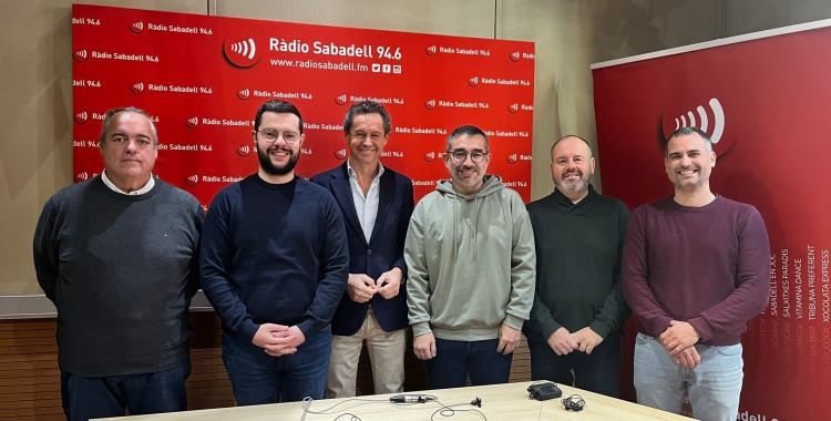 Els regidors i portaveus a Ràdio Sabadell 