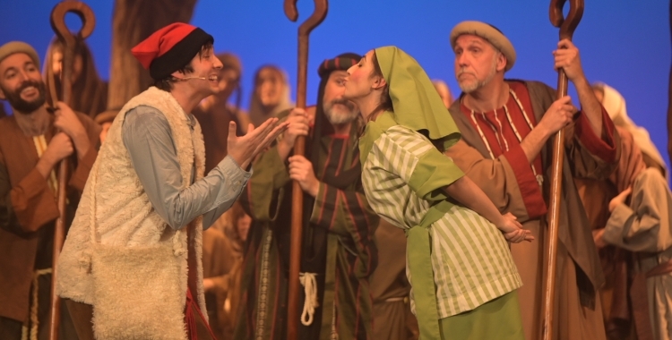 Un dels moments de la representació d'aquest cap de setmana | Roger Benet