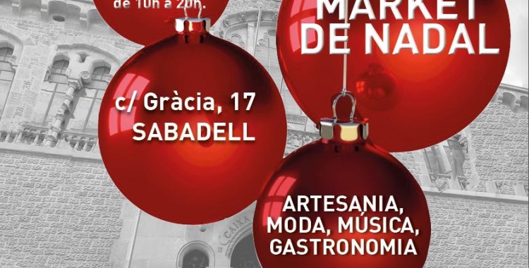 El cartell d'enguany del Market de Nadal
