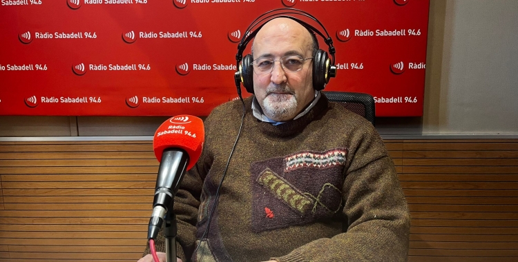 El rector de Sant Vicenç, Alfons Gea, a Ràdio Sabadell | Mireia Sans