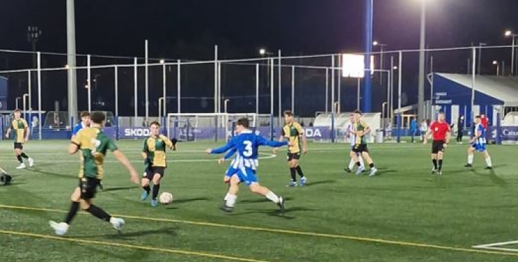 Moment de partit de l'Espanyol 'B' - Sabadell / Manu Palacios