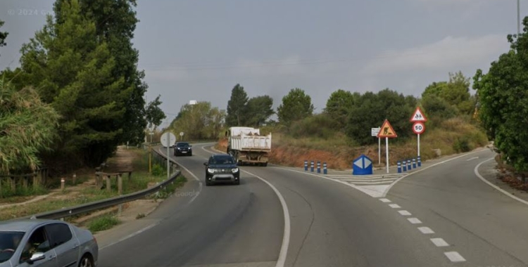 Un tram de l'N-150 on s'hi actuarà 