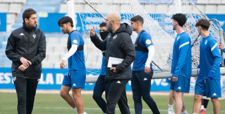 David Movilla, al capdavant del CE Sabadell