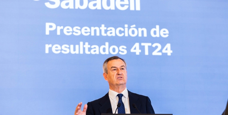 César González-Bueno, conseller delegat de Banc Sabadell | Cedida