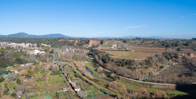 Vista àerea del riu Ripoll | Roger Benet