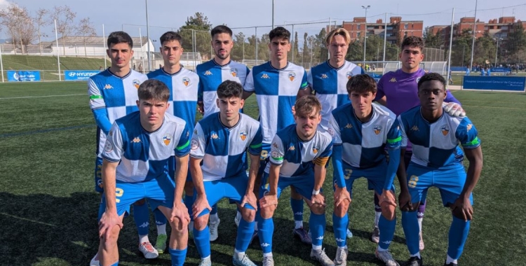 El CES B abans del partit contra el Peralada | @futbaseces