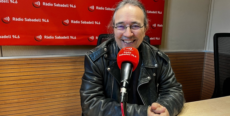 Quim Mandado en una entrevista a Ràdio Sabadell | Mireia Sans