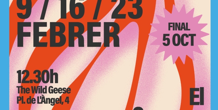 El cartell del concurs de monòlegs