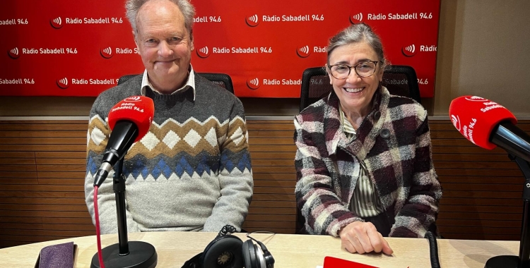 Àngels Folch i Staffan Emt, a Ràdio Sabadell