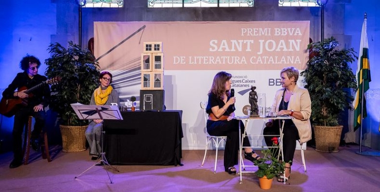 Un moment del 45è Premi BBVA Sant Joan de literatura | Cedida