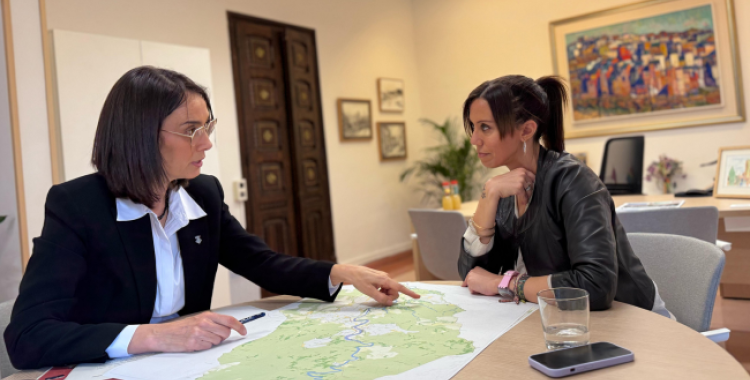Yolanda Rivera i Marta Farrés | Ajuntament de Sabadell