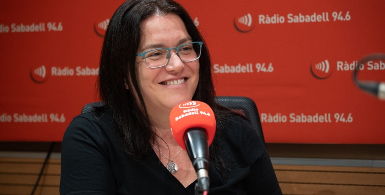 Mar Molina en una entrevista a Ràdio Sabadell | Roger Benet