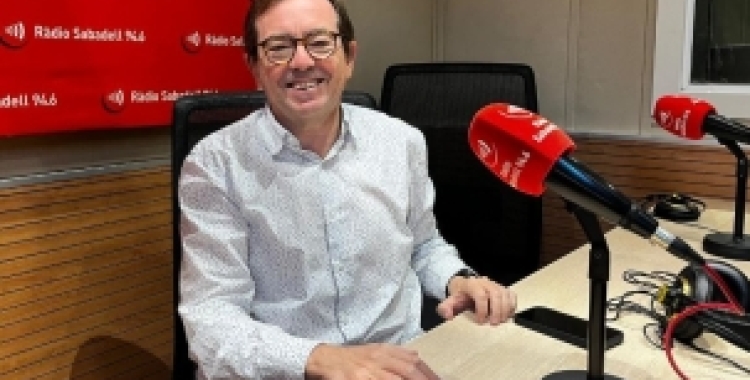 El doctor Pineda a RàdioSabadell | Arxiu